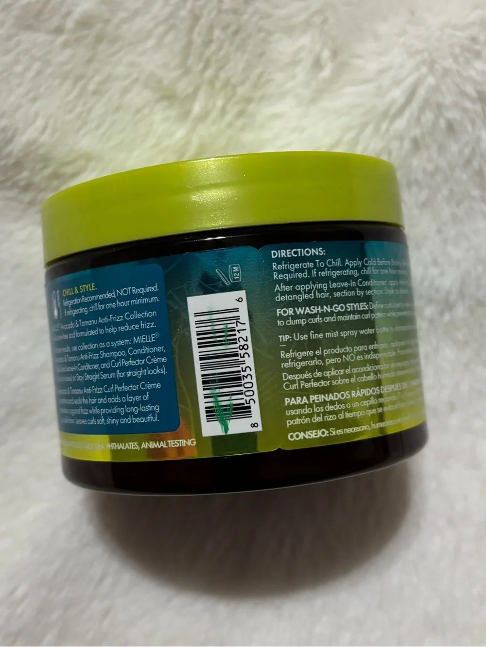 Mielle Avocado & Tamanu Anti-Frizz Curl Perfector - Green